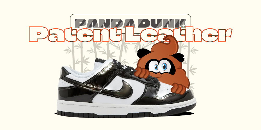Panda Dunk Patent Leather
