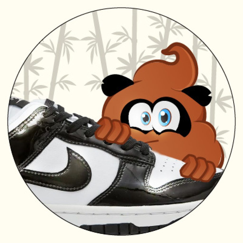 Panda Dunk Patent Leather