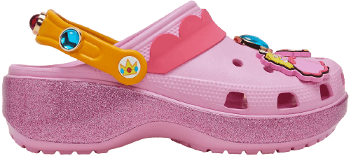 princess peach crocs