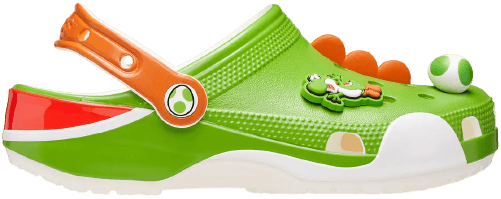 yoshi green crocs