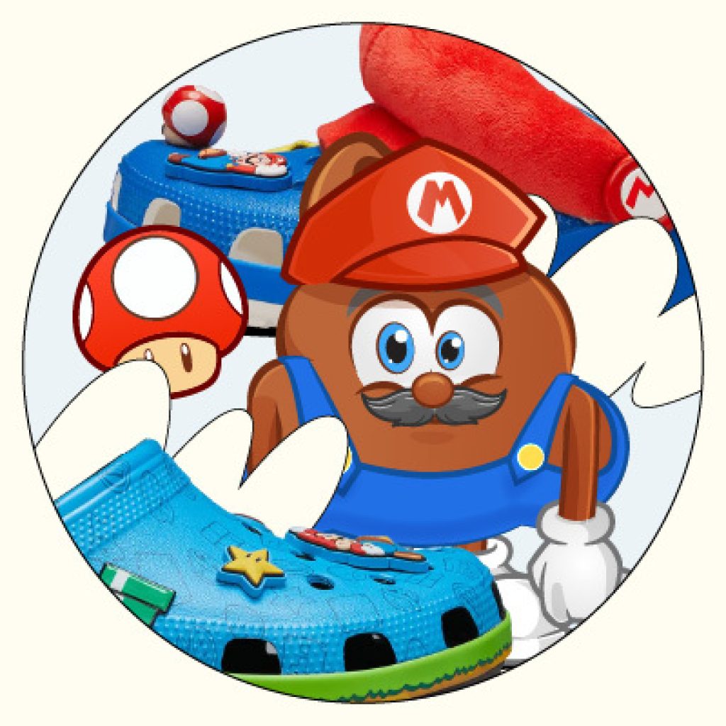 Super Mario Crocs