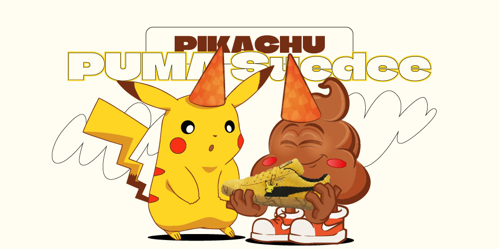 PUMA Suede Pikachu