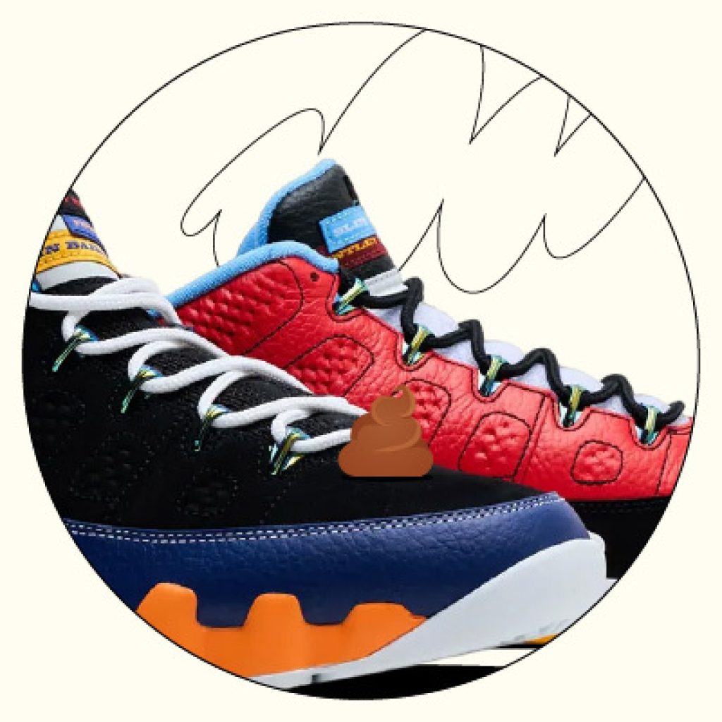 Jordan 9 What The Kilroy
