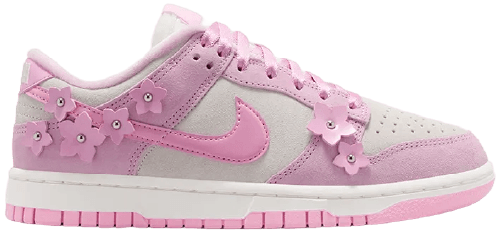 nike dunk low w florette pink