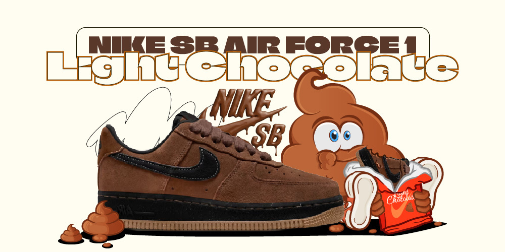 Nike SB Air Force 1 Light Chocolate